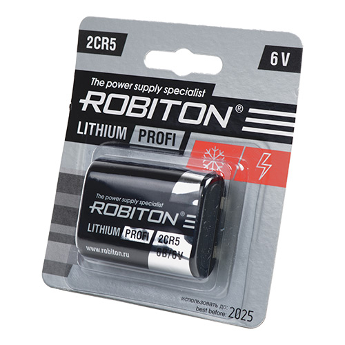 Батарейка Robiton 2CR5 6v BL1 (1)