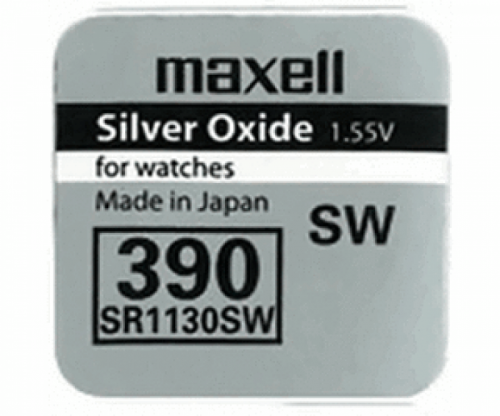 Батарейка Maxell SR1130SW 389(390) (1/10)