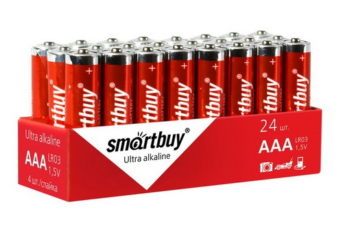 Батарейка Smartbuy LR03 AAA SR4 (40) SBBA-3A40S
