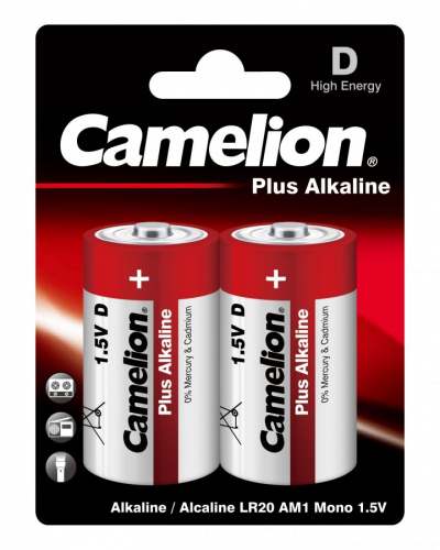 Батарейка Camelion LR20 BL2