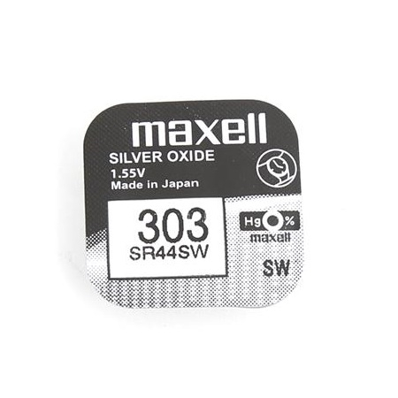 Батарейка Maxell SR44W 303(357) (1/10)