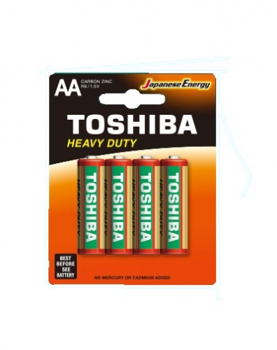 Батарейка Toshiba R06 AA BL4 (4/40)