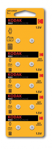 Батарейка Kodak AG 1 LR621 BL10 (10/100)