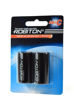 Адаптер для аккумуляторов Robiton Adaptor-AA-C BL2
