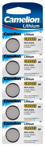 Батарейка Camelion CR2025 BL5 (5/50/150)