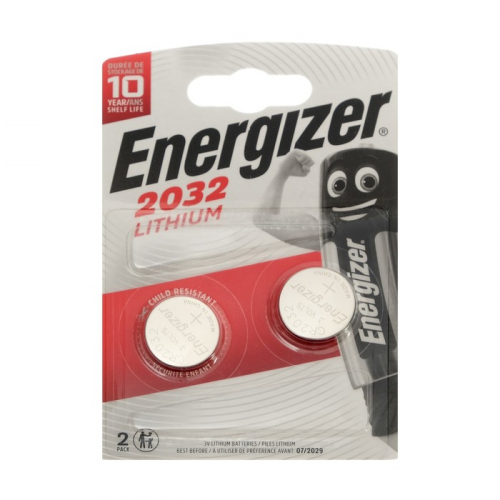 Батарейка Energizer CR2032 BL2 (2)