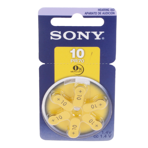Батарейка Sony PR10, BL6 (6)