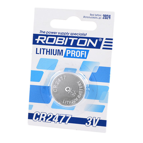 Батарейка Robiton CR2477 3V BL1 (1/40)
