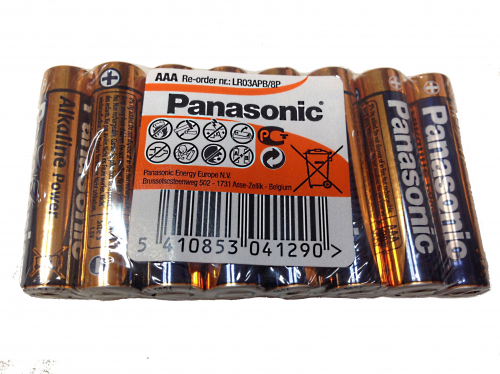 Батарейка Panasonic LR03 AAA SR4 (48/240)