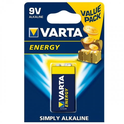 Батарейка Varta 9V крона Alkaline Energy (4122) BL1 (1/10)