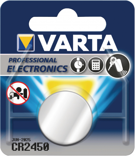 Батарейка Varta CR2450 (3V) BL1 (1/10)