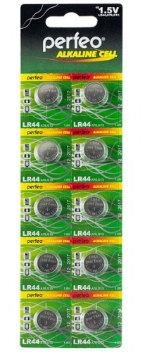Батарейка Perfeo AG13, LR 44 BL10 (10/200)