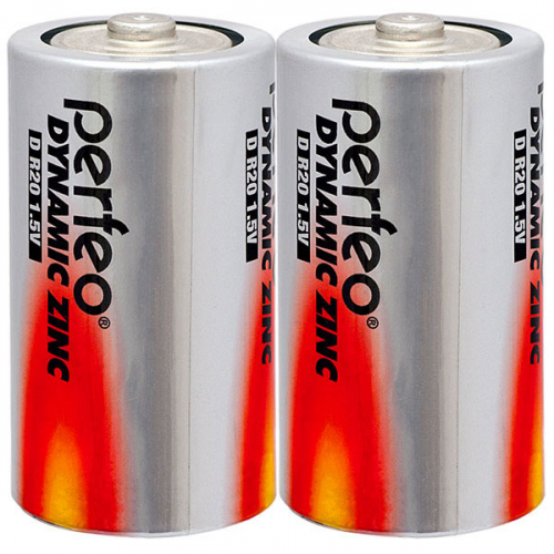 Батарейка Perfeo R20 SR2 (24/288)
