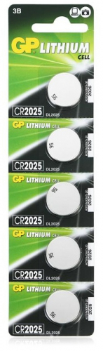 Батарейка GP CR2025 BL5 (5/100)