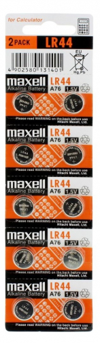 Батарейка Maxell AG13 LR44 BL10 (10)