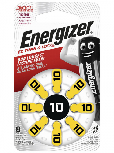 Батарейка Energizer ZA10 BL8 (8/48)