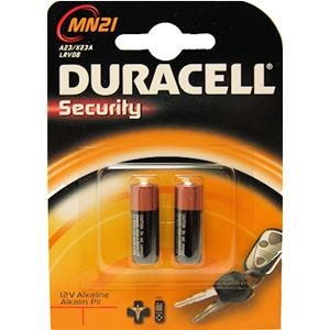 Батарейка Duracell 23A (MN 21) BL2 (2/20)