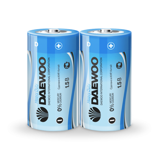 Батарейка Daewoo R20 SR2 (24/288)