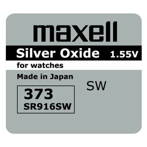 Батарейка Maxell SR916SW 372(373) (1/10)
