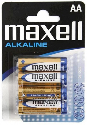 Батарейка Maxell LR06 AA BL4 (48)