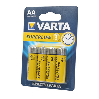 Батарейка Varta R06 AA Super Life (2006) BL4 (4/48)