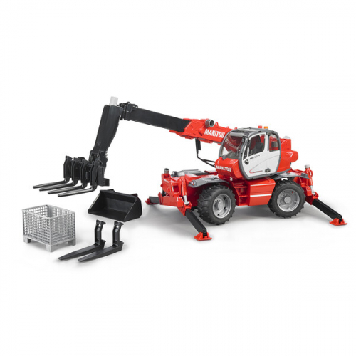 3706 р.  9264 р.  Погрузчик колесный Manitou MRT 2150 с телескопическим ковшом
