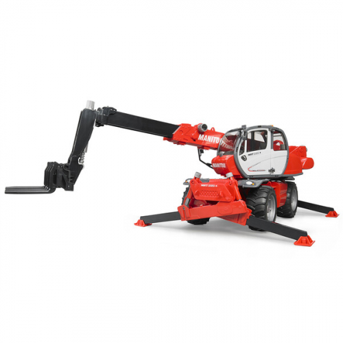 3706 р.  9264 р.  Погрузчик колесный Manitou MRT 2150 с телескопическим ковшом