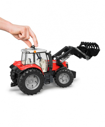 2747 р.  6868 р.  Трактор Massey Ferguson 7600 с погрузчиком