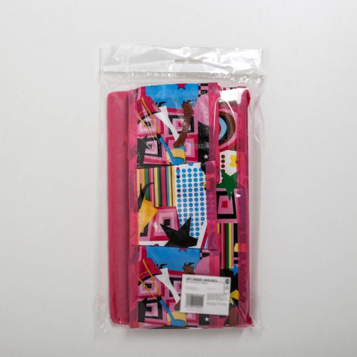 Бокс для мелочей «Модница», 3 кармана, 25×15×12 см, цвет розовый