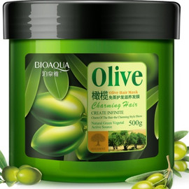 Питательная маска для волос с маслом оливы Bioaqua