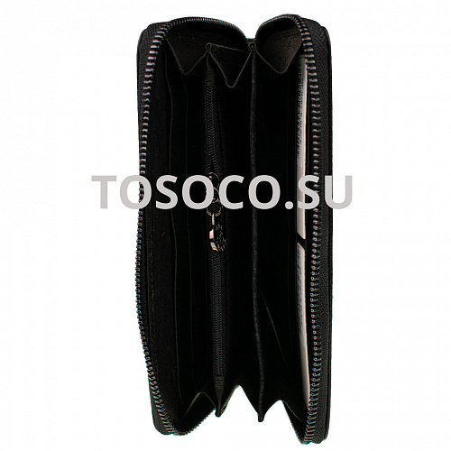 nf-9285-b black кошелек Nina Farmina натуральная кожа 10x20x2