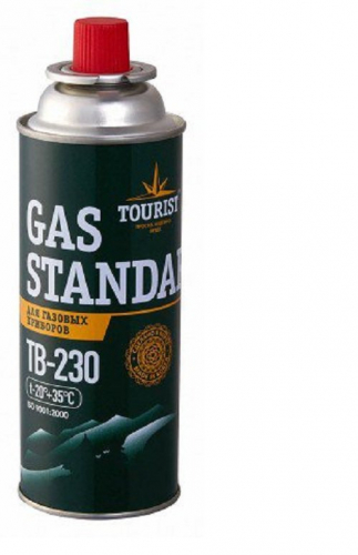 Баллон газовый TURIST-STANDARD (TB-230) для портативных приборов от -20 до+35 (28) оптом
