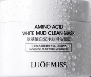 LUOFMISS Очищающая маска с аминокислотами и белой глиной, 120гр.