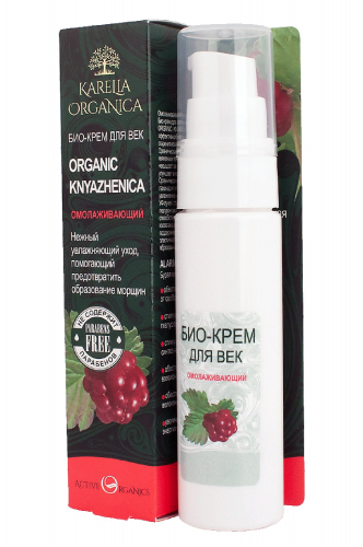 Био-крем для век  organic knyazhenica омолаживающий 30 мл - Karelia Organica