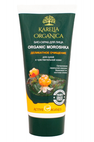 Био-скраб для лица  organic moroshka 180 мл - Karelia Organica
