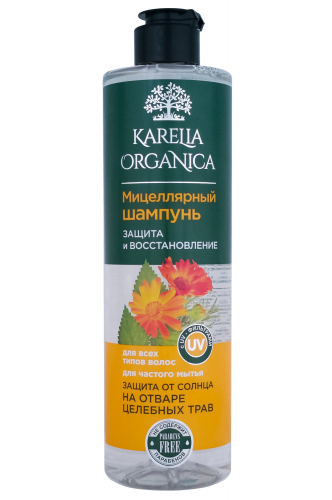 Шампунь мицеллярный защита и восстановление 500 мл - Karelia Organica