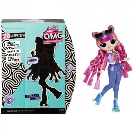 MGA Entertainment L.O.L. Surprise OMG 3 серия Roller Chick Fashion Doll