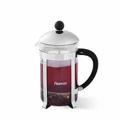 9072 FISSMAN Френч-пресс - заварочный чайник с поршнем FREDDO 600 мл (стеклянная колба)