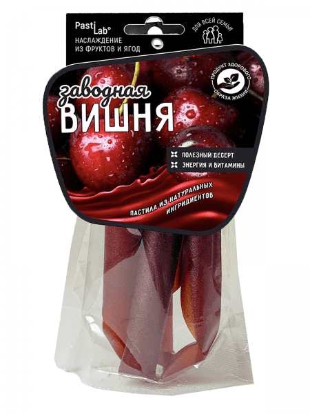 PastiLab. Фруктовая пастила Вишневая, 50г. 1/20
