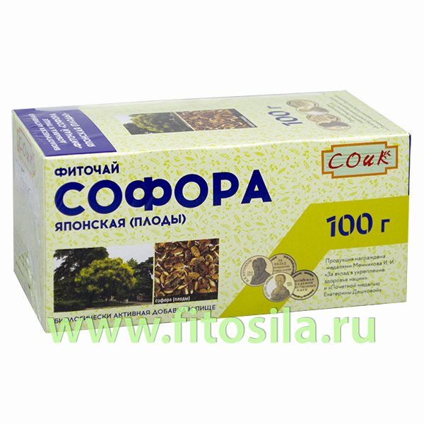 Софора японская (плоды) фиточай - БАД,