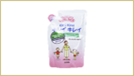 LION Thailand Kirei Kirei Мыло-пенка антибактериальная для рук Воздушное мыло (запасной блок) 200 мл