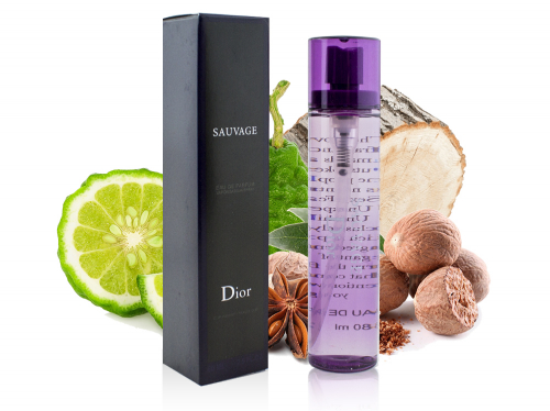 Мини-парфюм 80мл Dior Sauvage Eau De Parfum копия