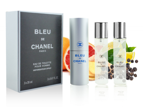 Chanel Bleu de Chanel EDT 3х20мл копия