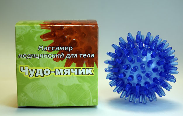 Массажер медицинский Торг Лайнс для тела Чудо-мячик (красный)