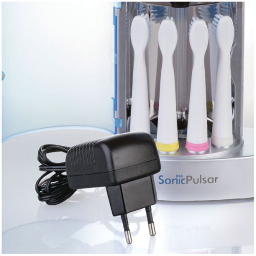 Электрическая звуковая зубная щетка CS Medica CS-233-UV с зарядным устройством и ультраф