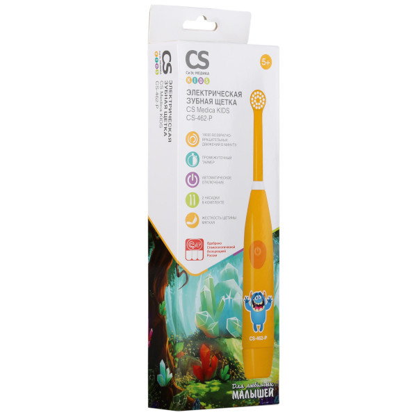 Электрическая зубная щетка CS Medica KIDS CS-462-P