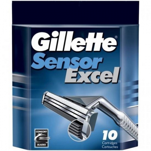 Gillette Sensor Excel сменные кассеты (10 шт)