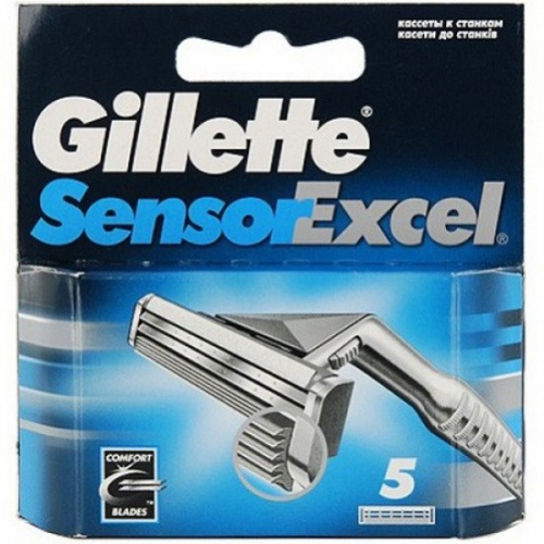 Gillette Sensor Excel сменные кассеты (5 шт)