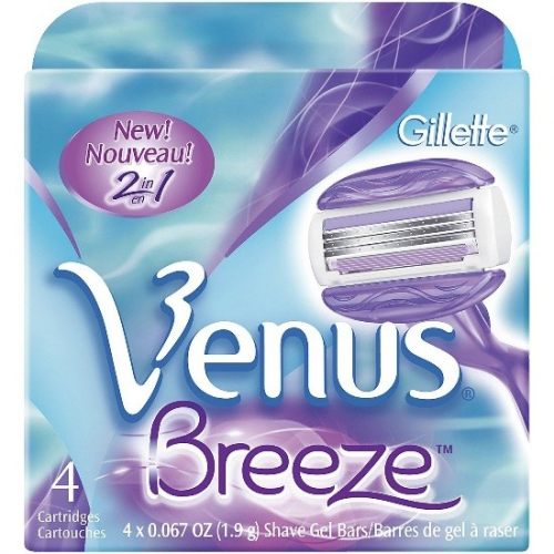 Gillette Venus Breeze сменные кассеты (4 шт)