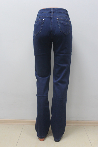 MS8403--Прямые синие джинсы р.11@2,11